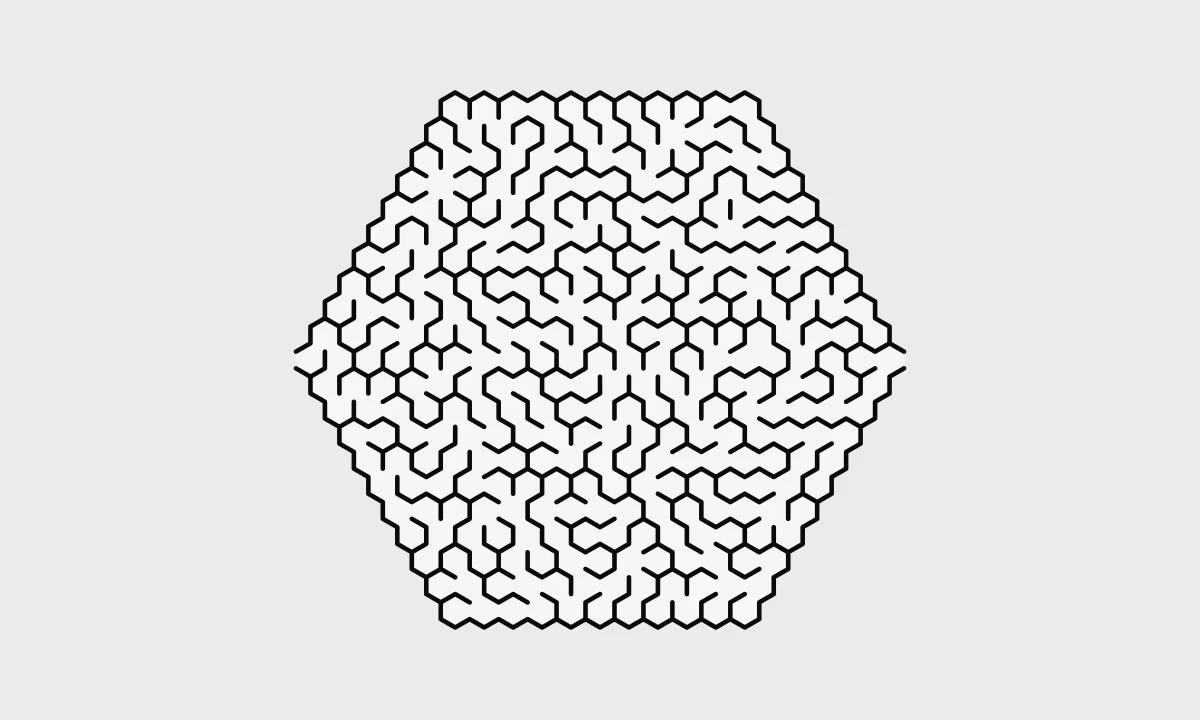 Maze (hexagon)